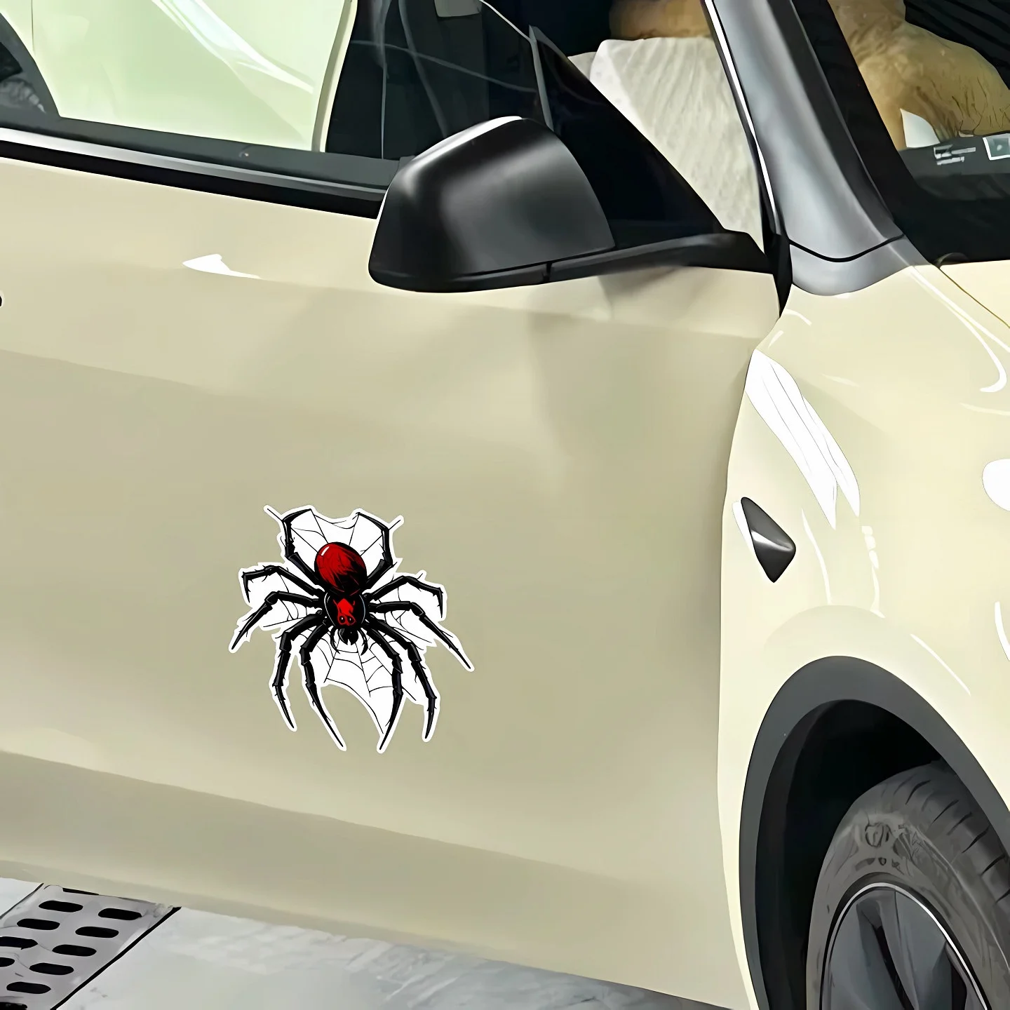 Cool Animal Decoration Spider Motorcycle Car Sticker Waterproof DIY Motorbike Side Panels Fuel Tank Fairing Scooter Vinyl Decals