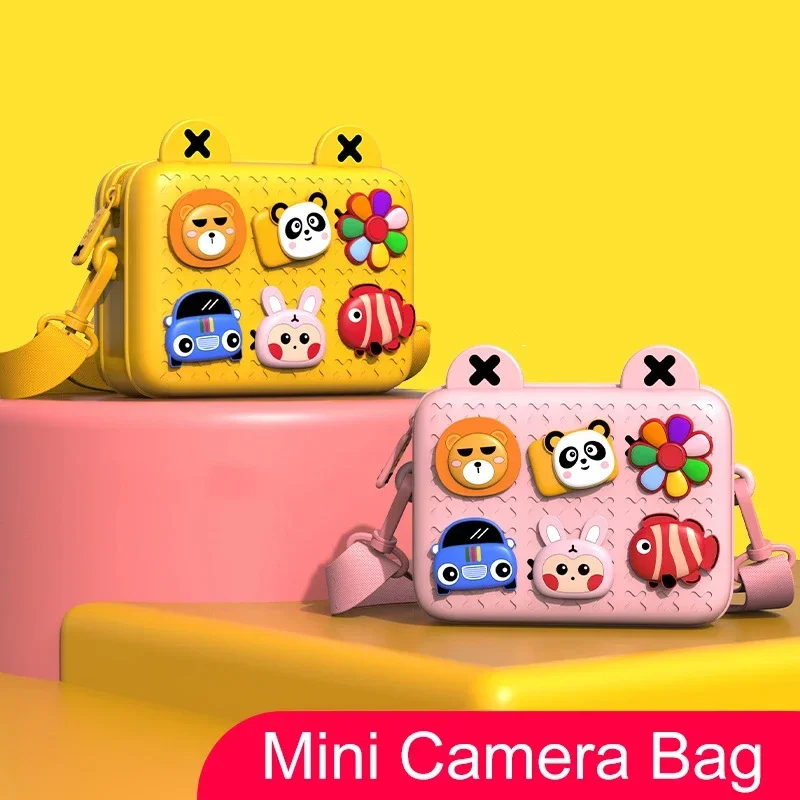 Cartoon Camera Shoulder Bags For Children Gift Children's Camera Protector Bag Toys For Kids Camera Bag Birthday Gift