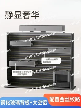 Intelligent Lifting Basket Vertical Lifting Seasoning  Rack Shelf Kitchen Cabinet Hanging  Electric
