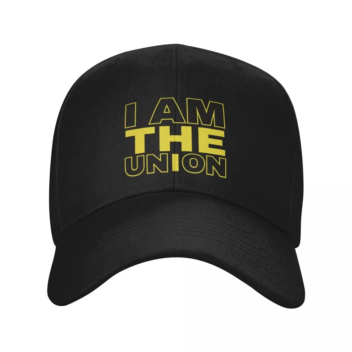 I AM The Union Labor Movement Black Out Edition Baseball Cap Male hat Luxury Cap Fashion Beach Men Caps Women's