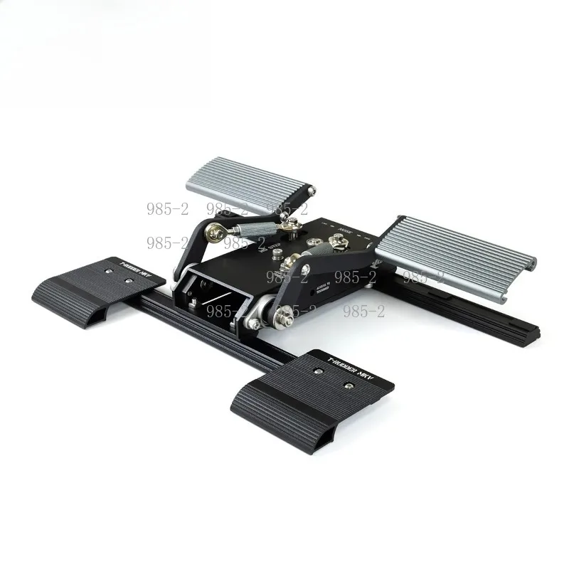 Flight Sim Rudder Pedals, All-Metal Construction