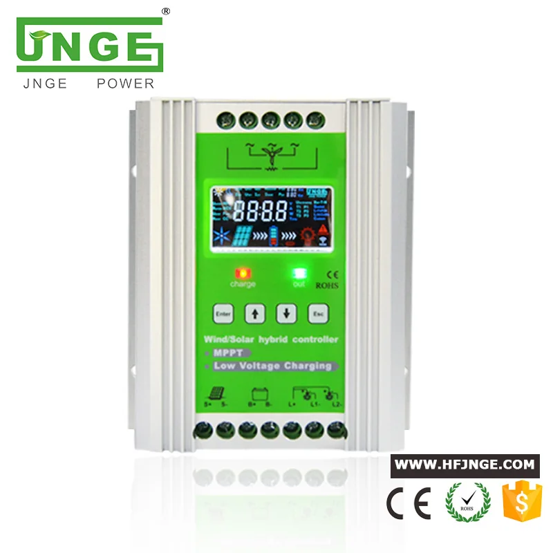 yyhc Factory Offer Hybrid Wind/Solar charge controller MPPT For 1000 Wind +1000 W Solar 12/24/48V