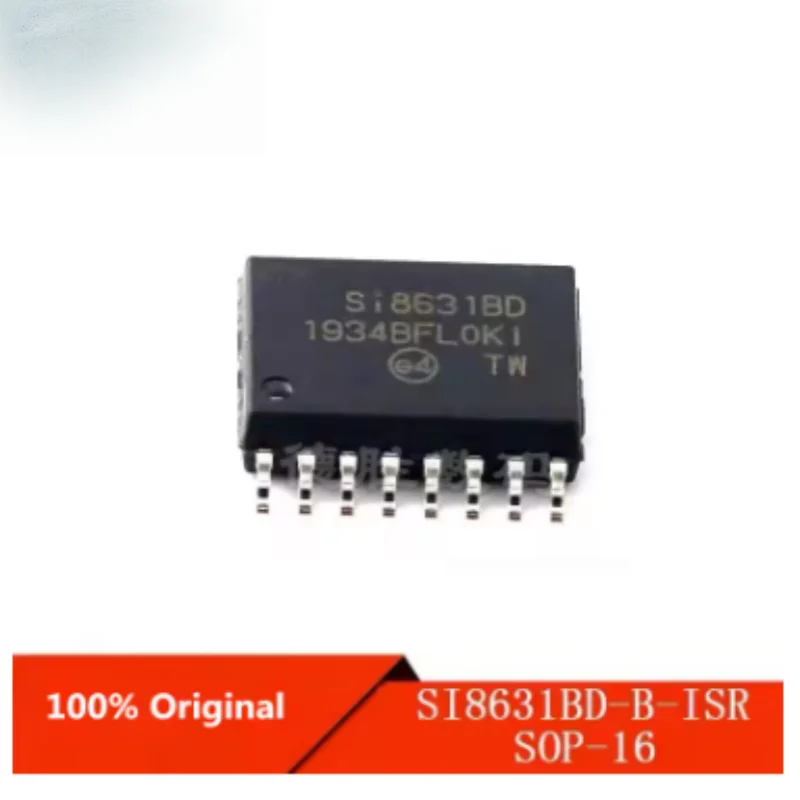 5PCS SI8631BD-B-IS  SI8234BB-D-IS1R SOIC16 Digital Isolator Gate Driver IC Original In Stock