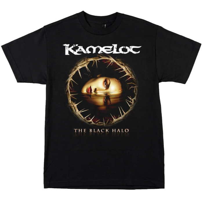 Kamelot Dark Asylum Band T-Shirt Baumwolle Grafik-T-Shirt Herren Damen Sommer Streetwear – Detail 9