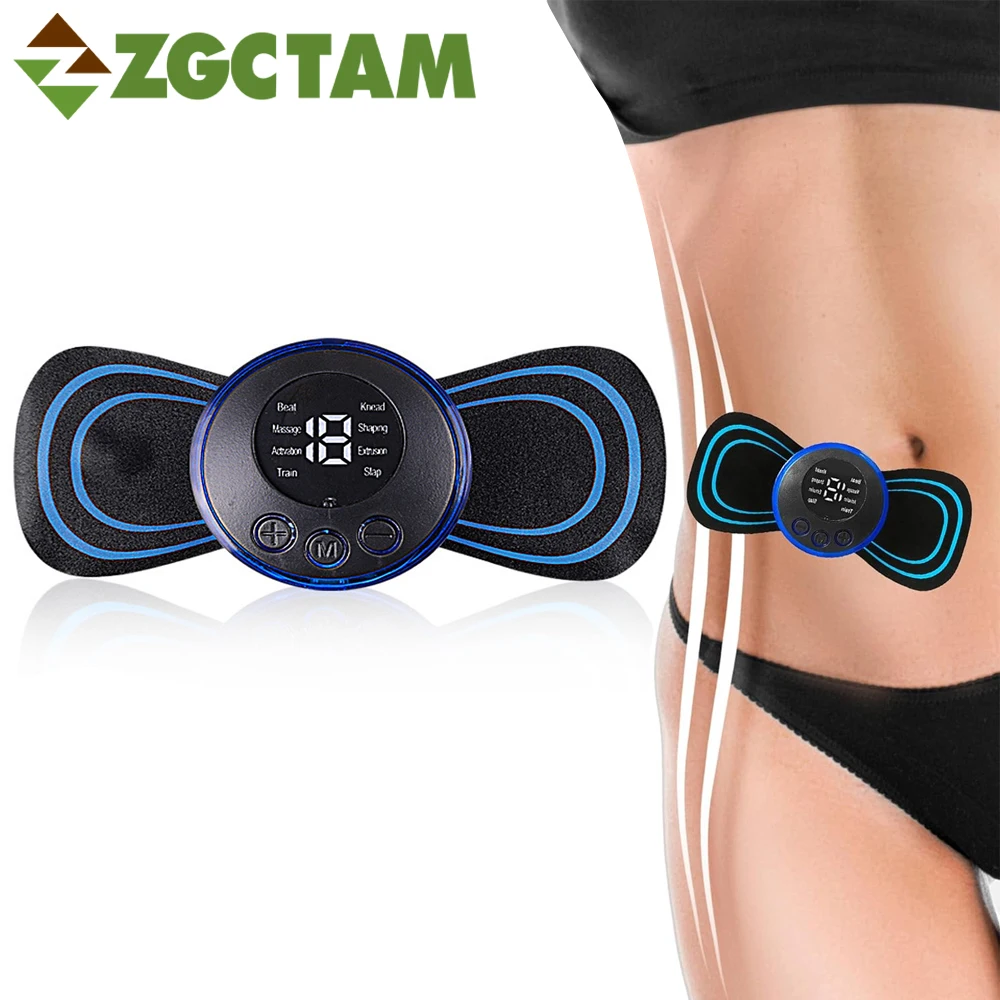 

1 комплект мини-массажера для мышц тела с целыми подушечками и 19 скоростями, 8 режимов для облегчения боли при всего тела и релаксации рук