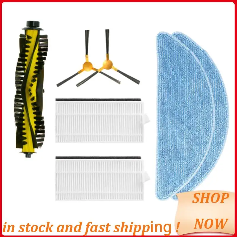 Per Ikhos Create Netbot S15 Neatsvor X500 X600 Tesvor X500 Pro Robot Aspirapolvere Principale Spazzola Laterale Mop Parti di Stoffa