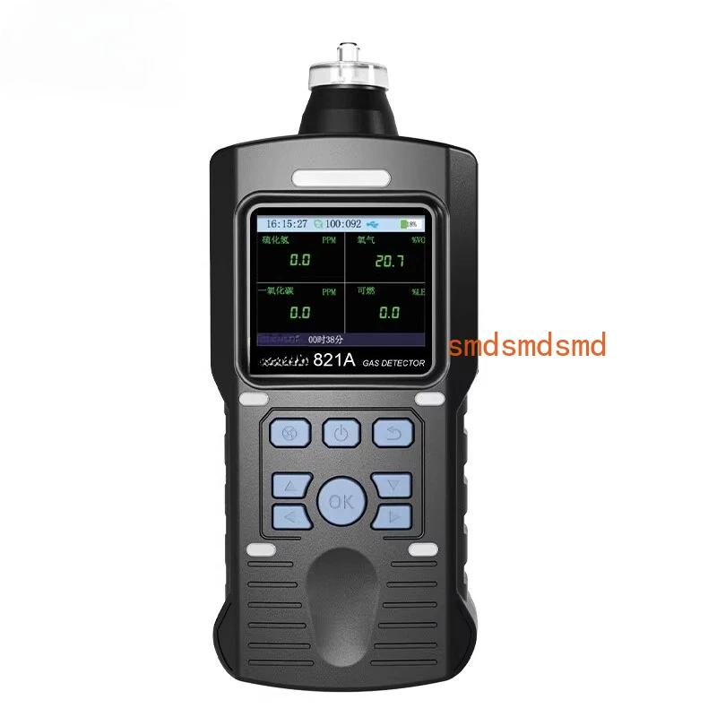 Detector Oxygen Combustible Toxic Harmful Hydrogen Sulfide Portable Alarm