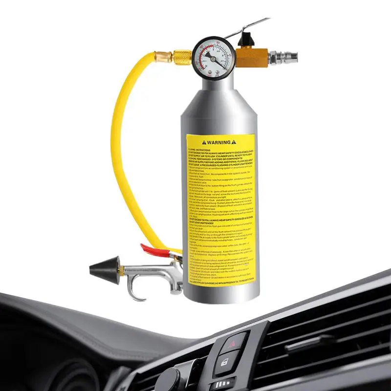 

Система автомобильного кондиционера для очистки труб Автомобильный комплект для смыва переменного тока Система кондиционера Набор инструментов для промывки трубопровода Очистка кондиционера