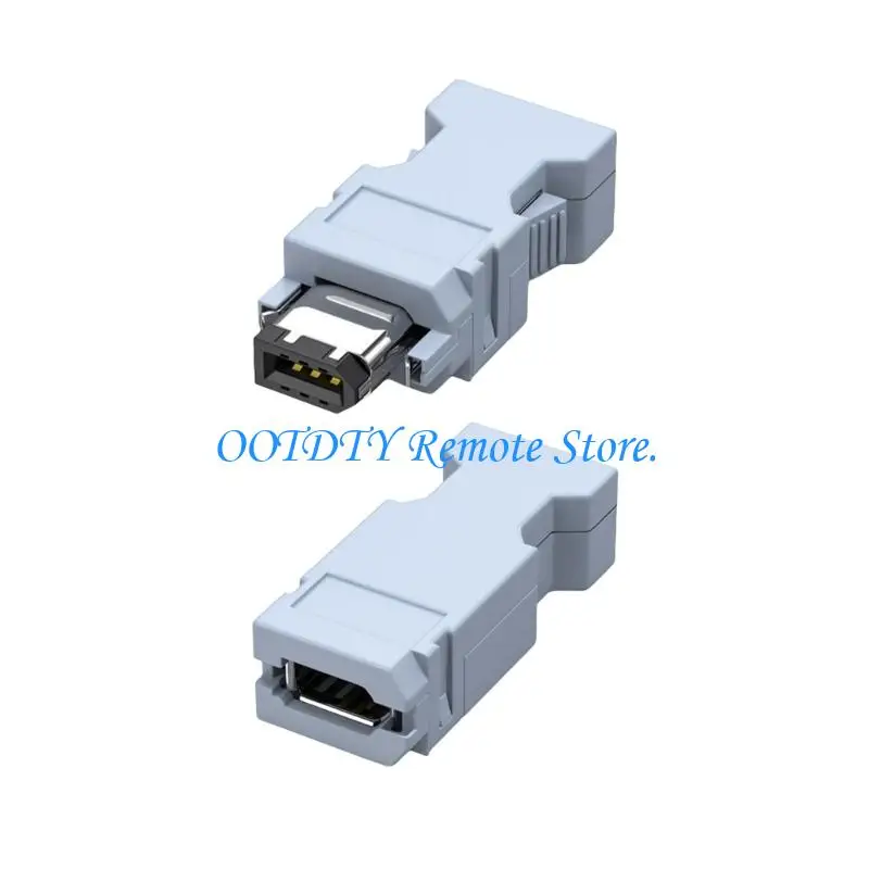  6 Pin Wiring Coupler Part with Plastic Housing for Replacement Use in Automation Wiring and Control Cabinet Maintenance