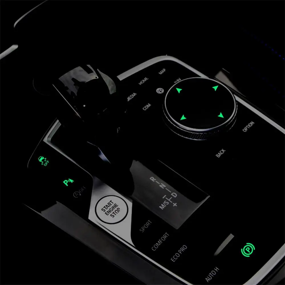 สติกเกอร์ติดรถยนต์สำหรับปุ่มคนขับมือใหม่ลายสัตว์เลี้ยงกันน้ำกันลื่นสติกเกอร์รถสวิตช์เปล่งแสง