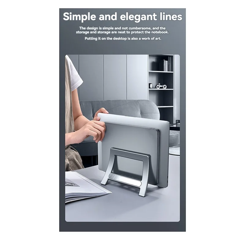 Vertikaler Laptop-Ständer, universeller Desktop-Ständer, Laptap Dock für faltbare Tablet-Stützhalter