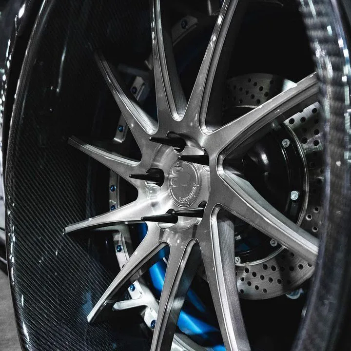 عميق مقعر 19 20 21 22 بوصة 2 قطعة عجلات مزورة 5x112 5x120 5x114.3 5X130 ألياف الكربون جنوط سبائك مزورة #3