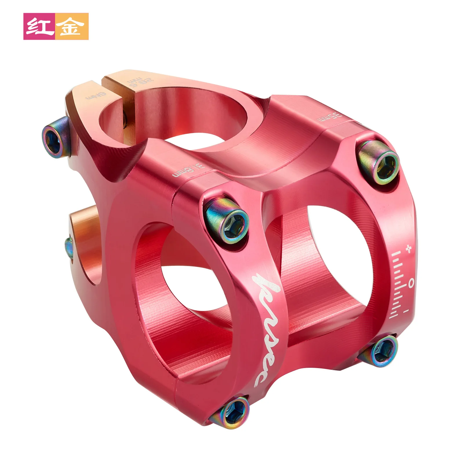 Road Bike Stem35*31.8MM Lightweight High-strength Speedway RisersMountain Bike Full CNC Crafted Aluminium Handlebars