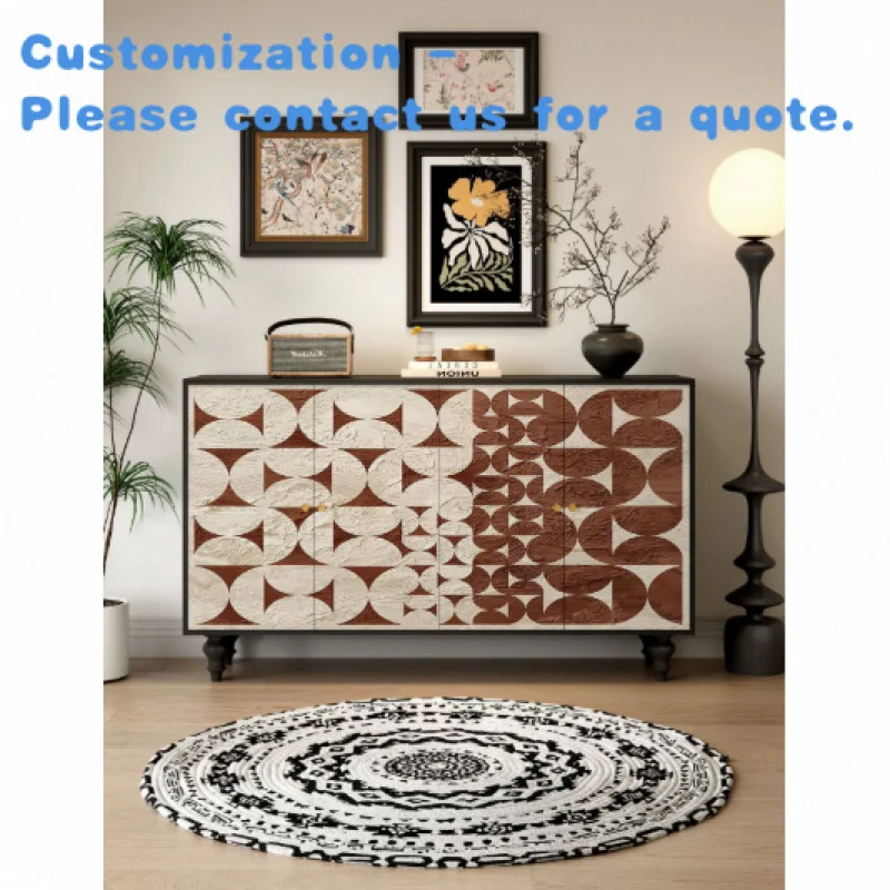 

custom.Custom Solid Wood French Vintage Sideboard | Fully Customizable Storage Cabinet Living Room, Bedroom, Hotel & Homesta