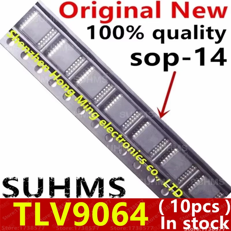 (10piece)100% New TLV9064 TLV9064IPWR sop-14