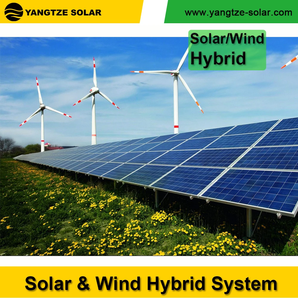 Easy Installation 5kw Hybrid Solar Wind Power Generator System