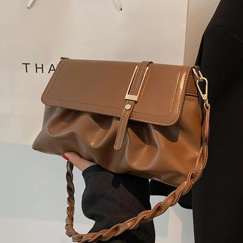 Fall/Winter Single-Shoulder Women's Bag - High-Quality Outdoor Brightly Colored Multi-functional Casual Crossbody Bag