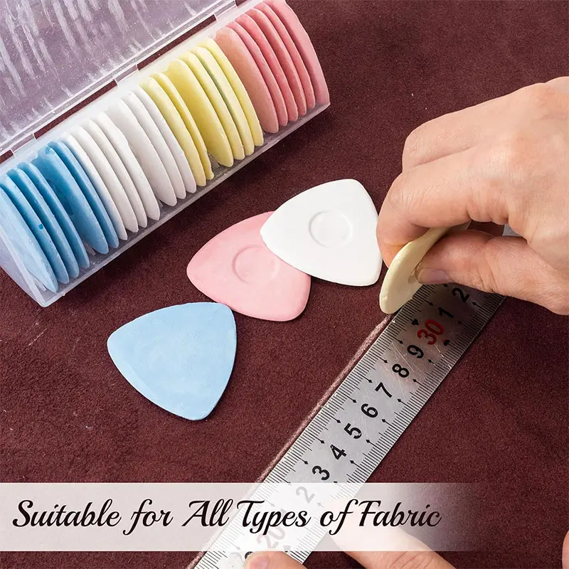 10/20/30Pcs Triangle Tailors Chalk Sewing Fabric Marker Chalk Professional Tailors Chalks Markers for Sewing Notions Supplies #5