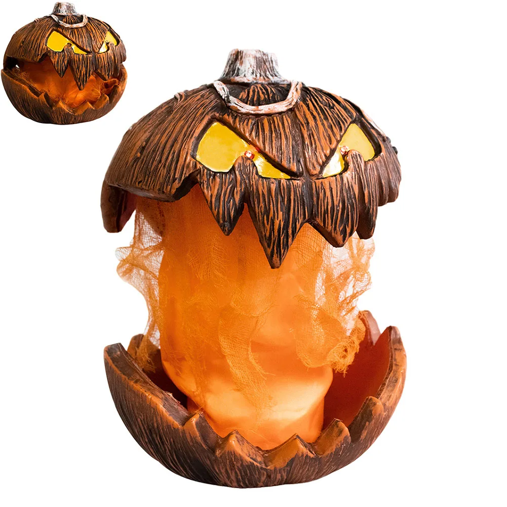 2024 New For Spirit Halloween Gourdo Animatronic,noise Activated Pumpkin Halloween Rise And Fall Make A Terrifying Sound Pumpkin