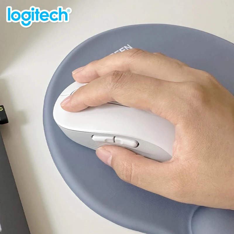 

Logitech Office Bracelet Double Strong! M650 vertical grip pressure reducing wrist guard+M750 Silent Touch silent and anti slip