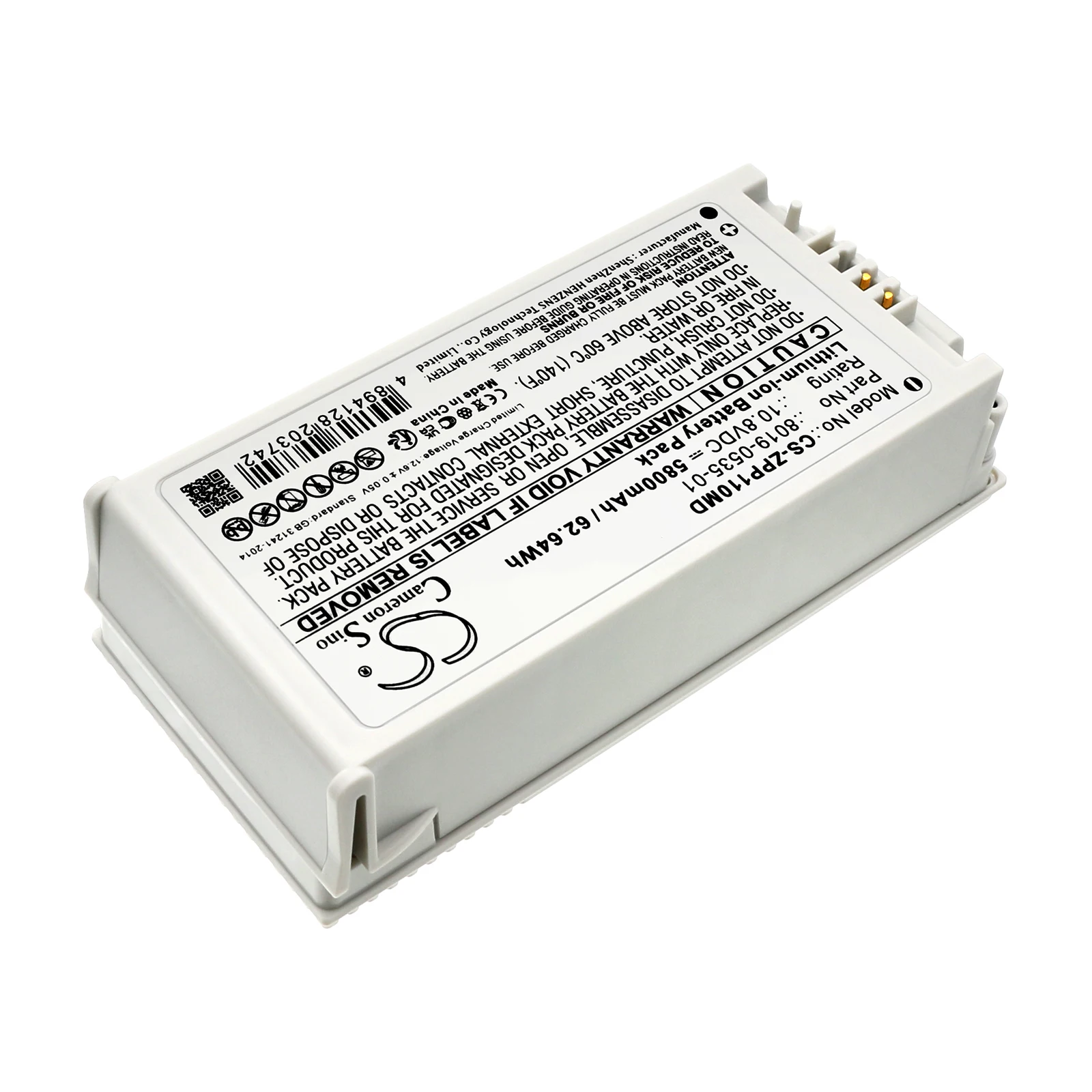 Battery for ZOLL AED Pro,Defibrillators R Series,Defibrillators E Series,E Series,R Series,CCT (5800mAh) 10.8V