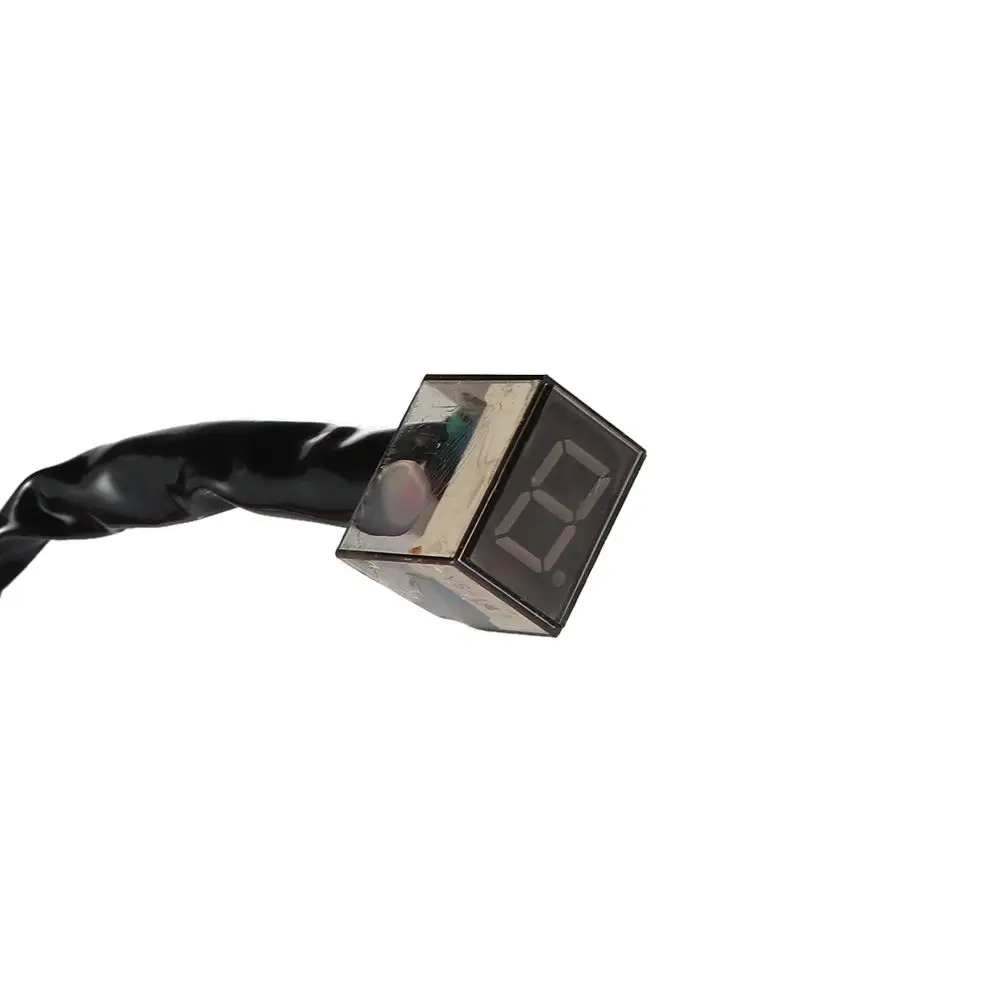 Mini misuratore per moto Indicatore di marcia digitale Sensore a leva Display a LED