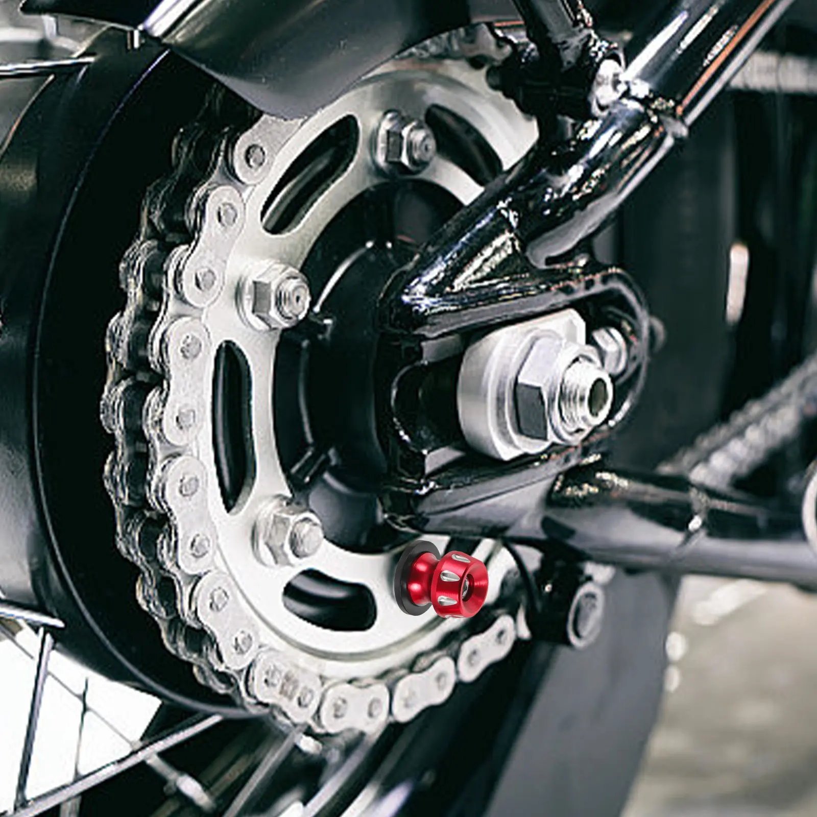 

Пара алюминиевых винтов-шпулей 8 мм для маятникового рычага мотоцикла, для защиты крышки двигателя