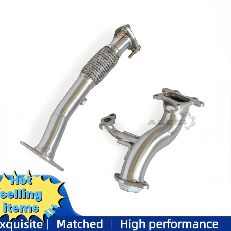 Stainless Steel Direct Downpipe Exhaust for Honda City 1.5 2014-2020 Exhaust Pipe Catalytic Converter Auto Parts