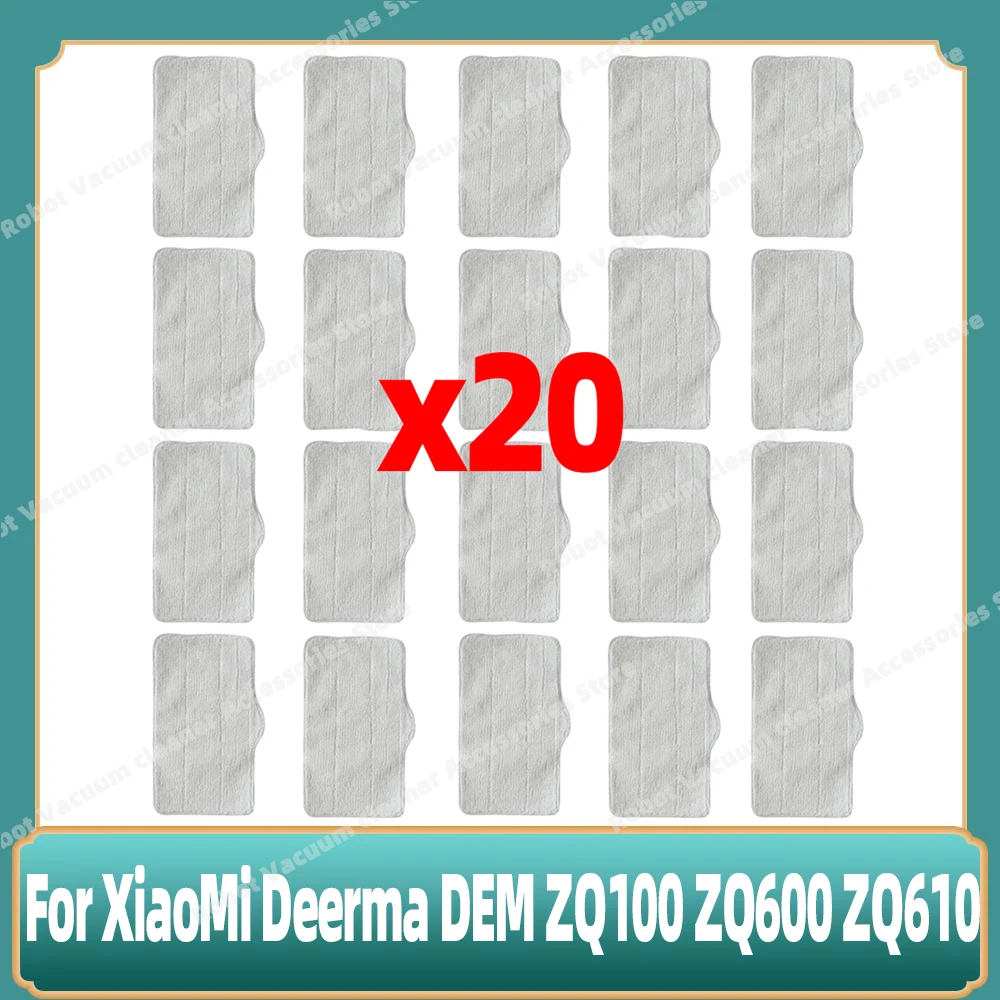 Compatible For XiaoMi Deerma DEM ZQ100 ZQ600 ZQ610 Vacuum Cleaner Mop Cloths Rags Accessories Replacement Spare Parts