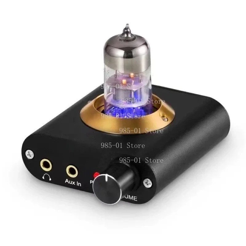 Home Stereo Desktop Audio Preamp Compact Vacuum Tube Headphone Amplifier