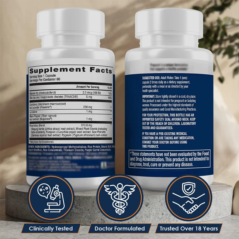 Advanced Prostate Support Super: Natural Supplements to Relieve Urinary Frequency and Emergency Situations