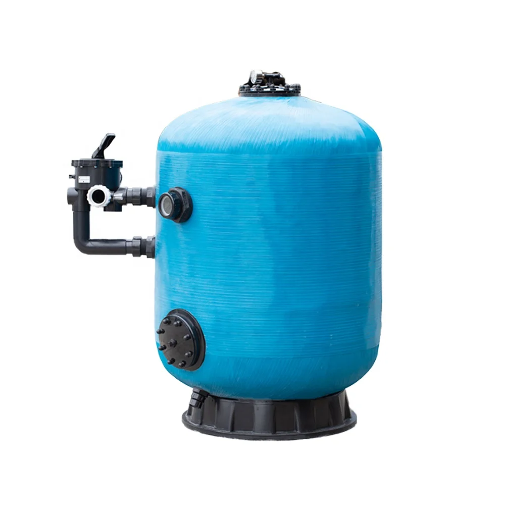 

Inground Spa Swimming Pool Sand Filter Side Mount Large Fiberglass Flange Heighten Deep Sand Filter