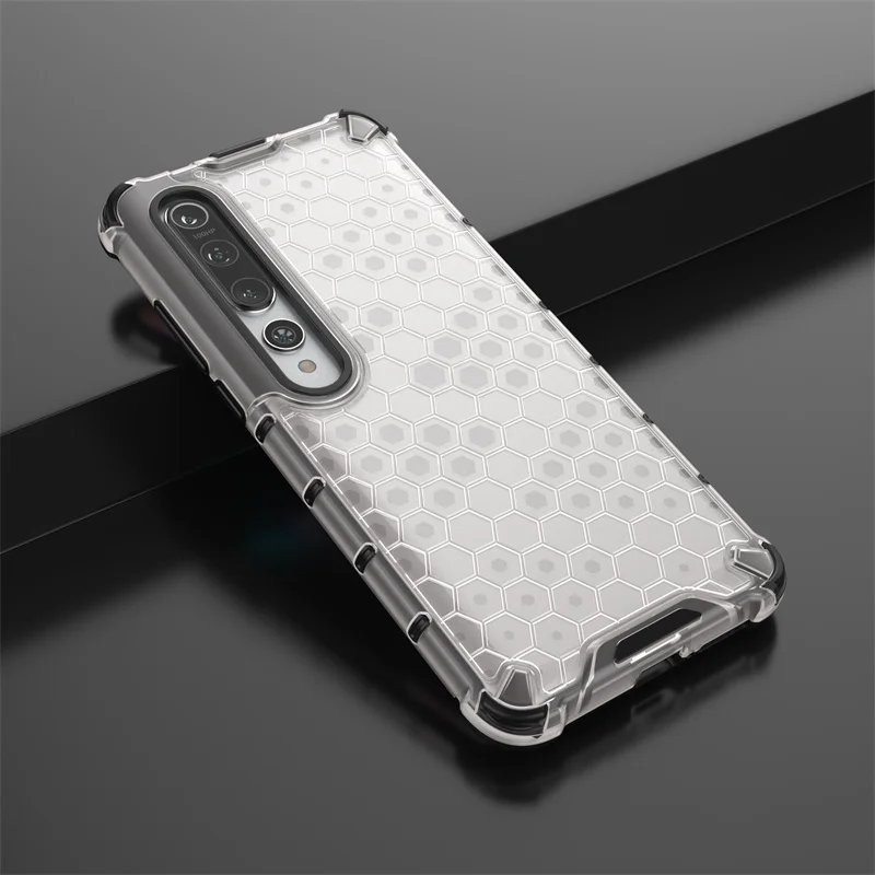 Mi10 Case Shockproof Hybrid Armor Phone Case For Xiaomy Xiomi Xiaomi Mi 10 Pro Mi 10Pro Mi10Pro 5G Transparent Hard Back Cover