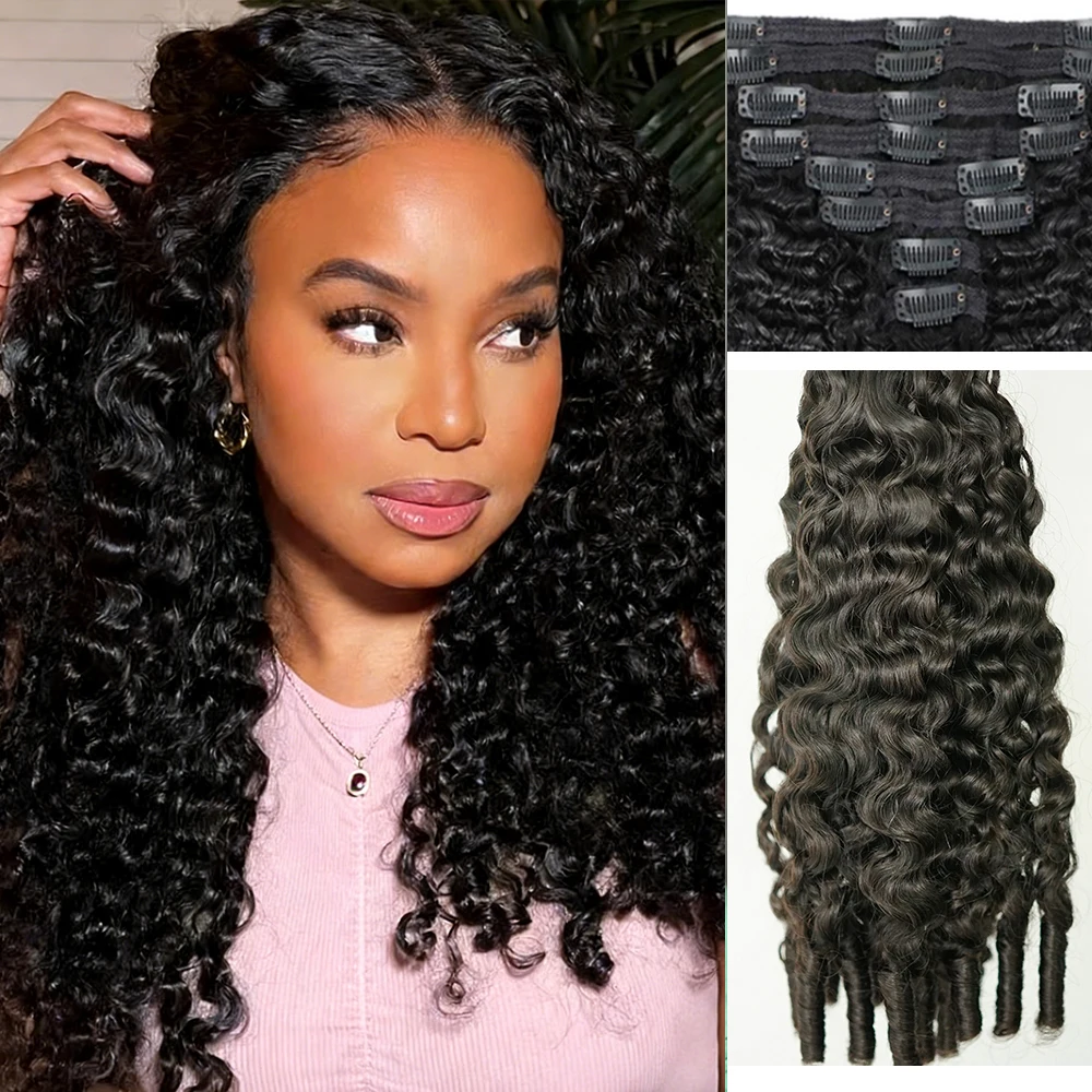 

Накладные кудрявые пряди Burmese Curly, натуральный черный цвет, бразильские спиральные концы, густые и мягкие, для чернокожих женщин, для повседневной укладки, простая установка