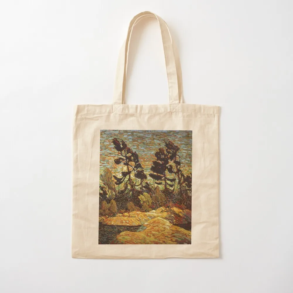 Tom Thomson - Summer Shore Georgian Bay Tote Bag Lady bag personalized tote bag woman shopping Women's tote