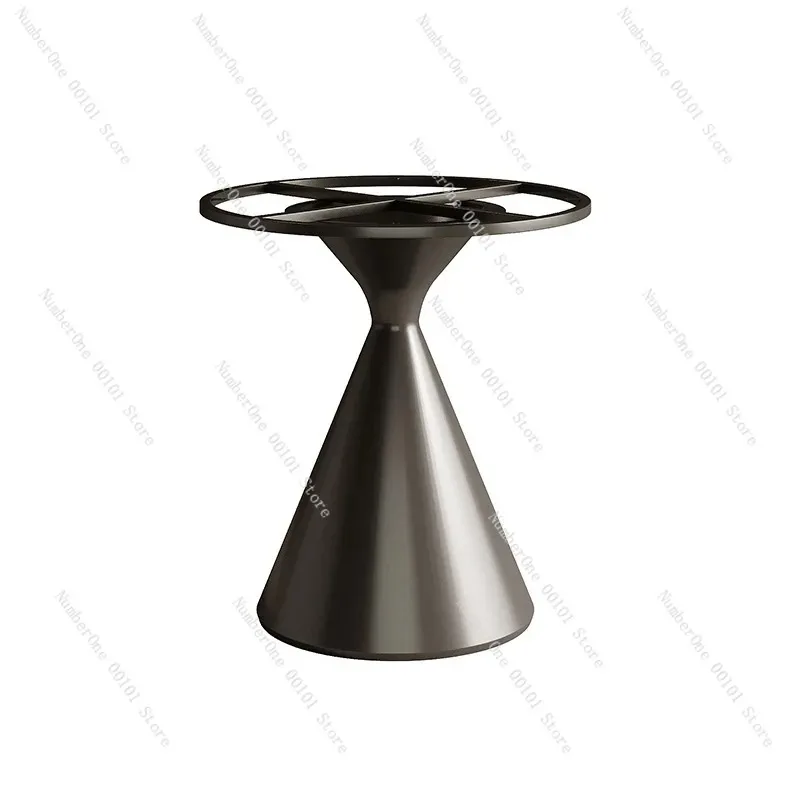 Tea table legs iron marble bracket balcony rock slab table legs coffee table round feet dining frame metal bot