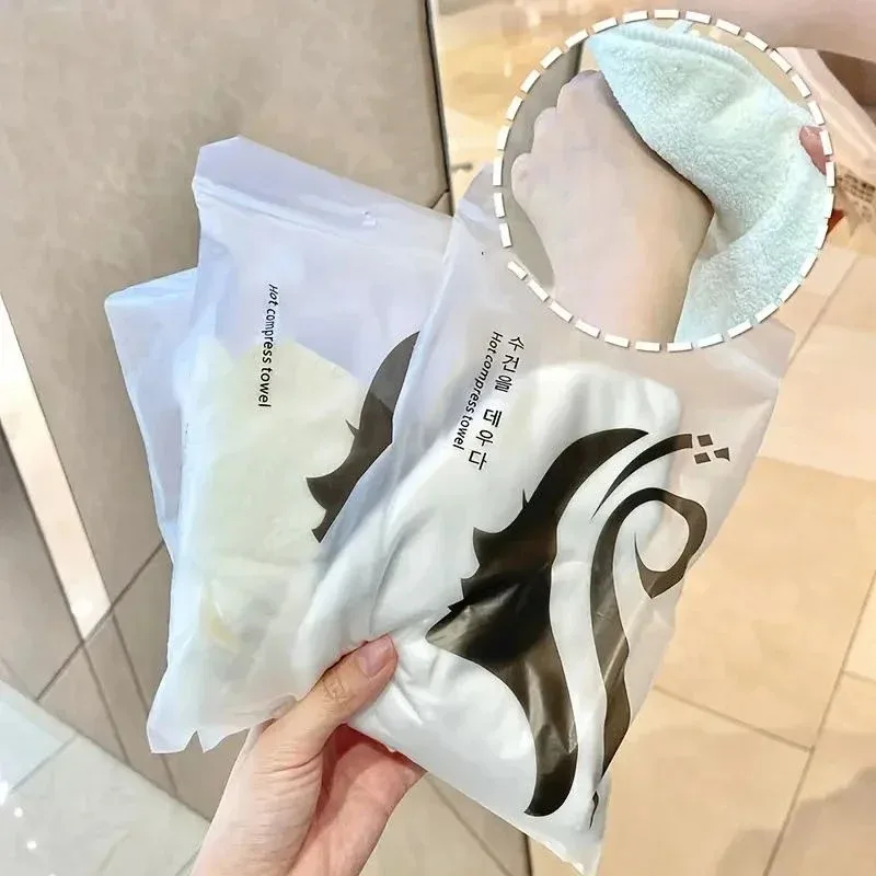 5-in-1 multifunctionele gezichtshanddoekenset - Warme/koude therapie, diepe reiniging, hydraterend, stomen en exfoliërende huidverzorging ook