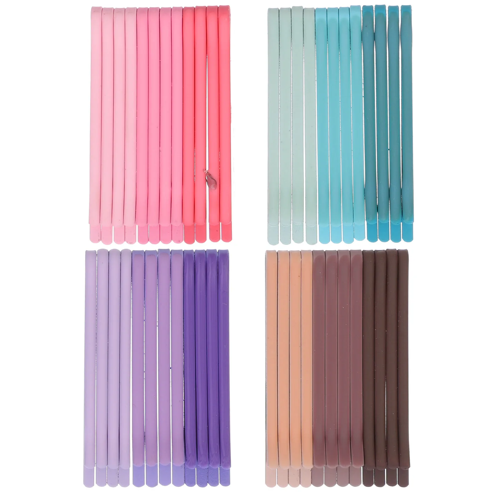 

48 Pcs Hairpin Accessories Girls Women Alloy Decorative Clips Straight Curly Ponytail Braiding Barrette