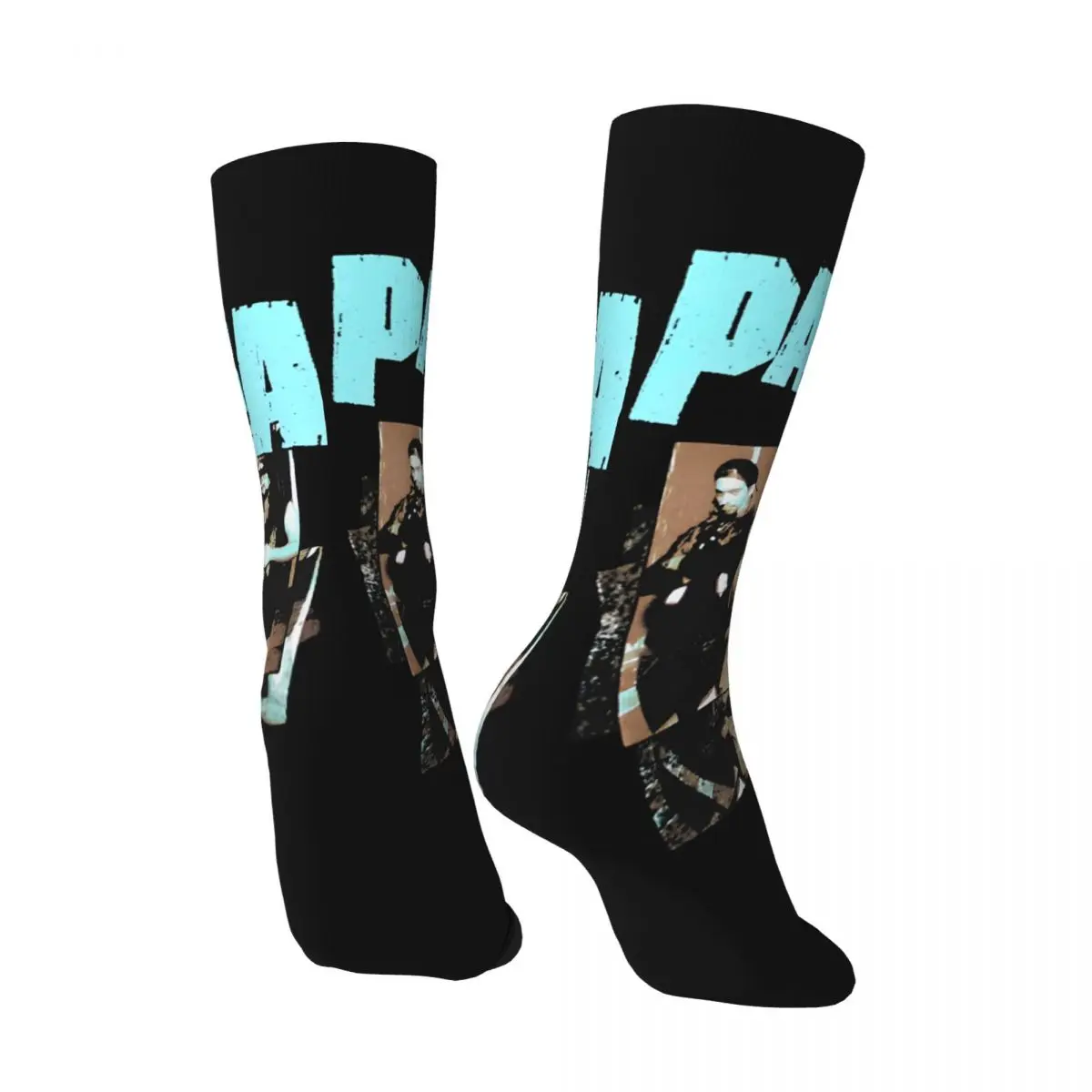 Crazy compression Best Looking Gentleman Sock for Men Harajuku Pantera Quality Pattern Crew Sock Casual