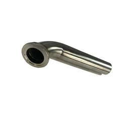 For V-Band Tial MVR 44MM Wastegate Stainless Steel Dump Tube Pipe Flange