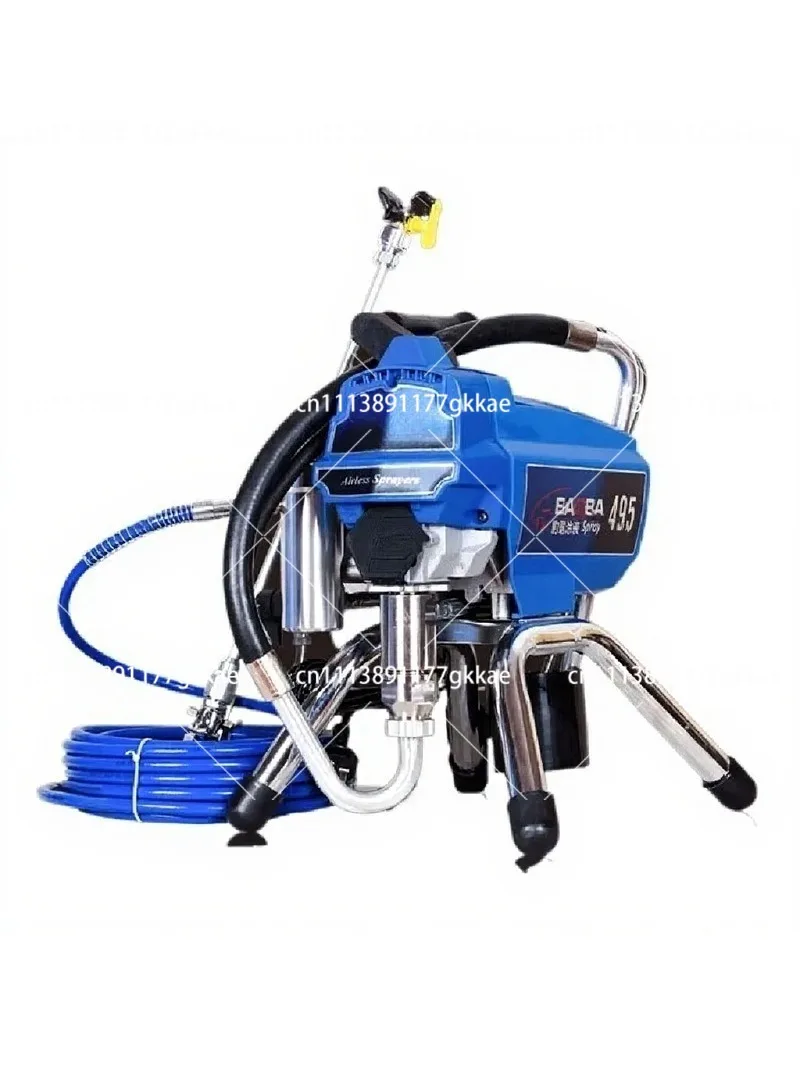 Cordless High Pressure Airless Paint Sprayer 2500W 2.5L/min Wall Coating Spraying Machine for Home Decoration