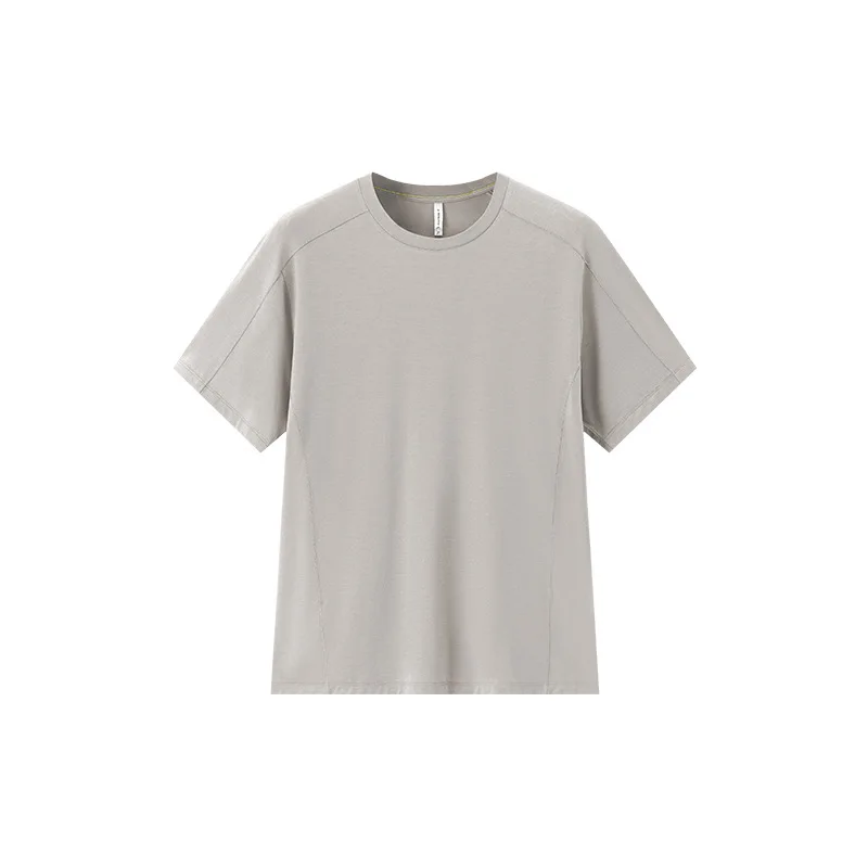 Neuseeland Merino Wolle T-Shirt Herren Sommer Schnelltrocknend Feuchtigkeitsableitend Atmungsaktiv Sportlich Wandern Camping Fitness Kurzarm