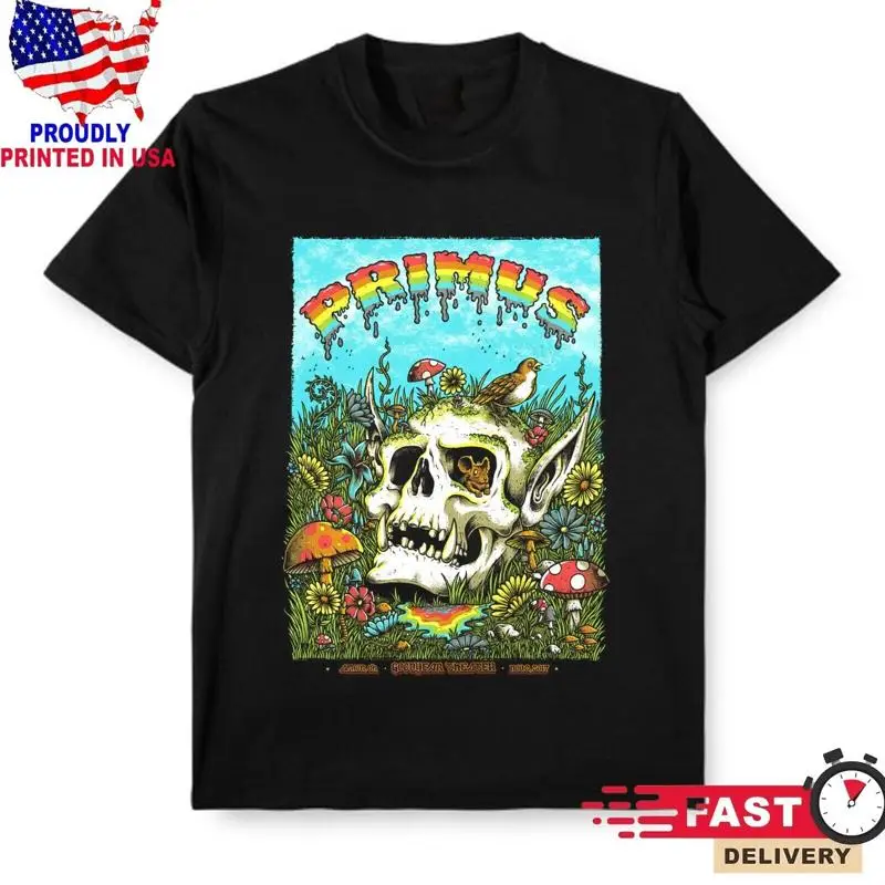 

Новый редкий постер рубашки группы Primus для фанатов мужчин S 5XL T Qn1220