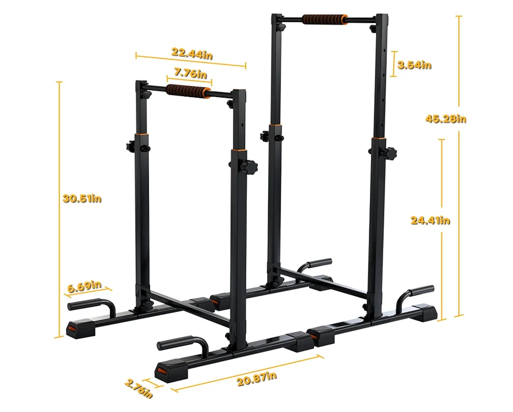 Home gym Equipment Dip Parallel Bars Pull-up Push-up Dip Stand Bar For Workout fitness