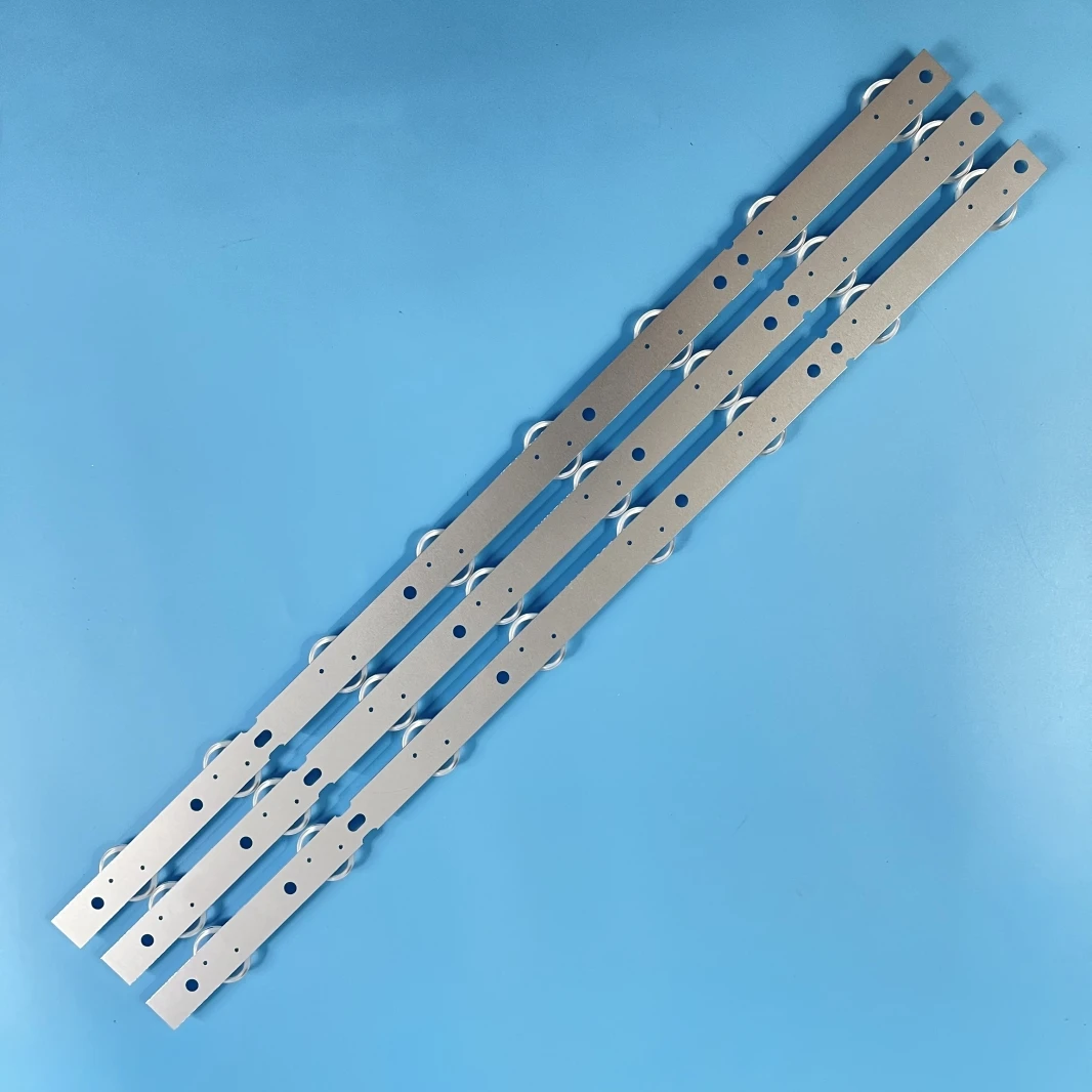3Pcs 8LED TV Backlight Strips for LG TV 55UK6400PLF/6300PLB SSC_55UK63_8LED_SVL550AS48AT5_REV1.0_171201 SSC_Trident_55UK63
