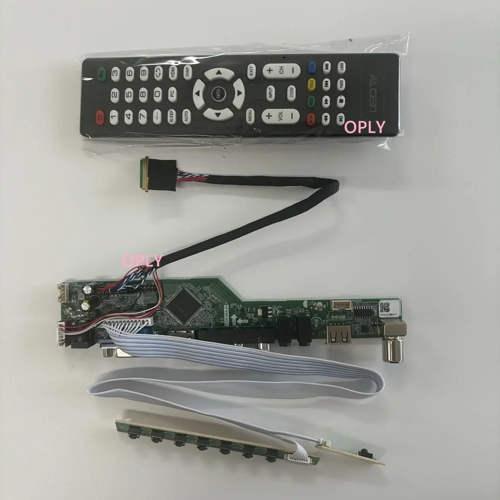 TV Controller board kit for LTN140AT16 LTN140AT07 LTN140AT07-H01 1366X768 14