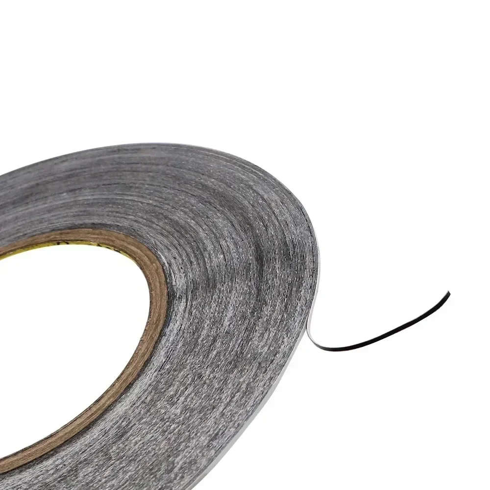 50meters Mobile Phone Repair Double Side Tape Black 3M Sticker Double Side Adhesive Tape Fix For Cellphone Touch Screen LCD