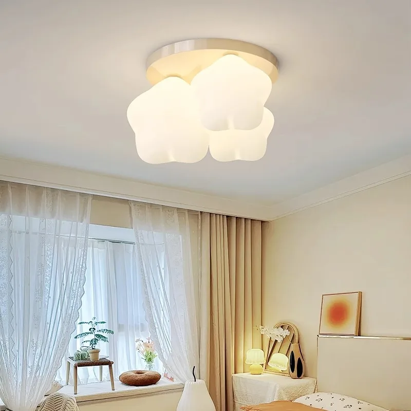 Plafonnier LED en Forme d'Étoile pour Chambre d'Enfant, Design Moderne, Romantique, Chaud, Princesse, Bébé, Garçon, Fille