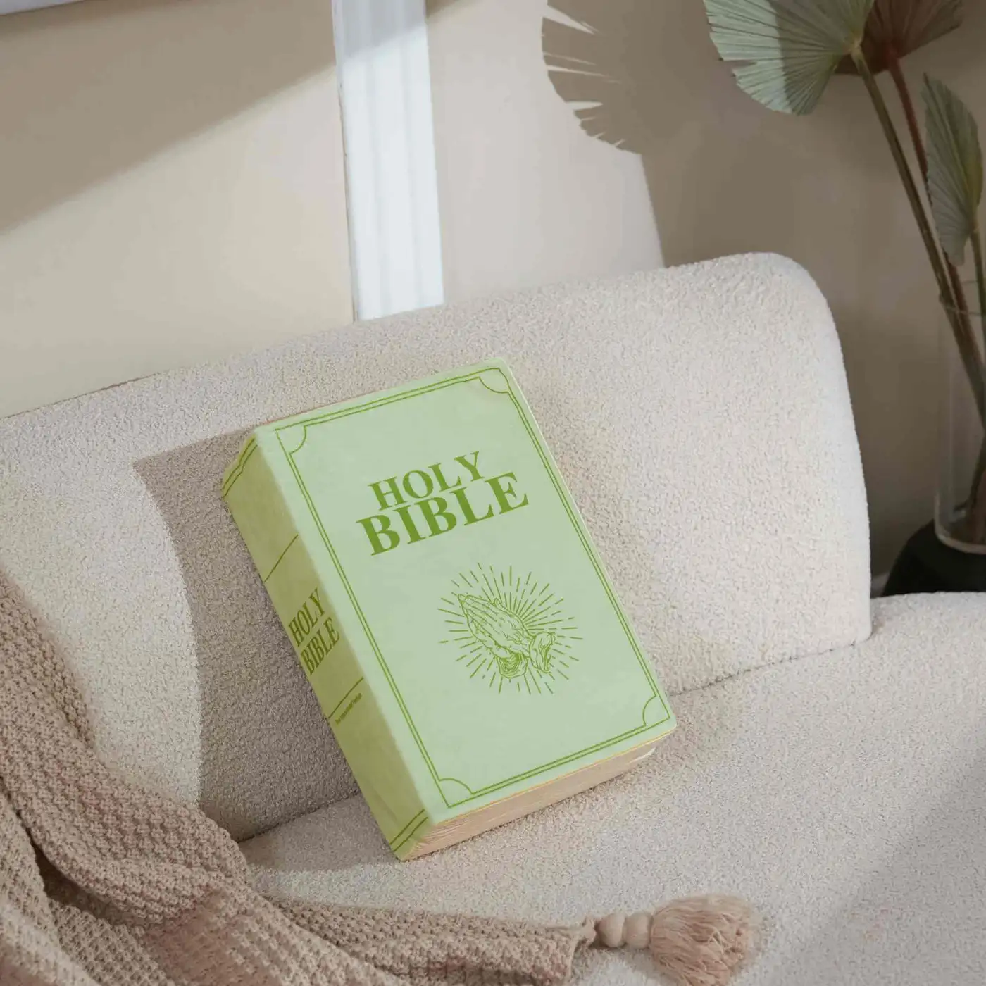 Romans 8:18 Holy Bible Pillow Book Plush Toys with Best Christian The Bible Pillow Book Gifts for Kids children