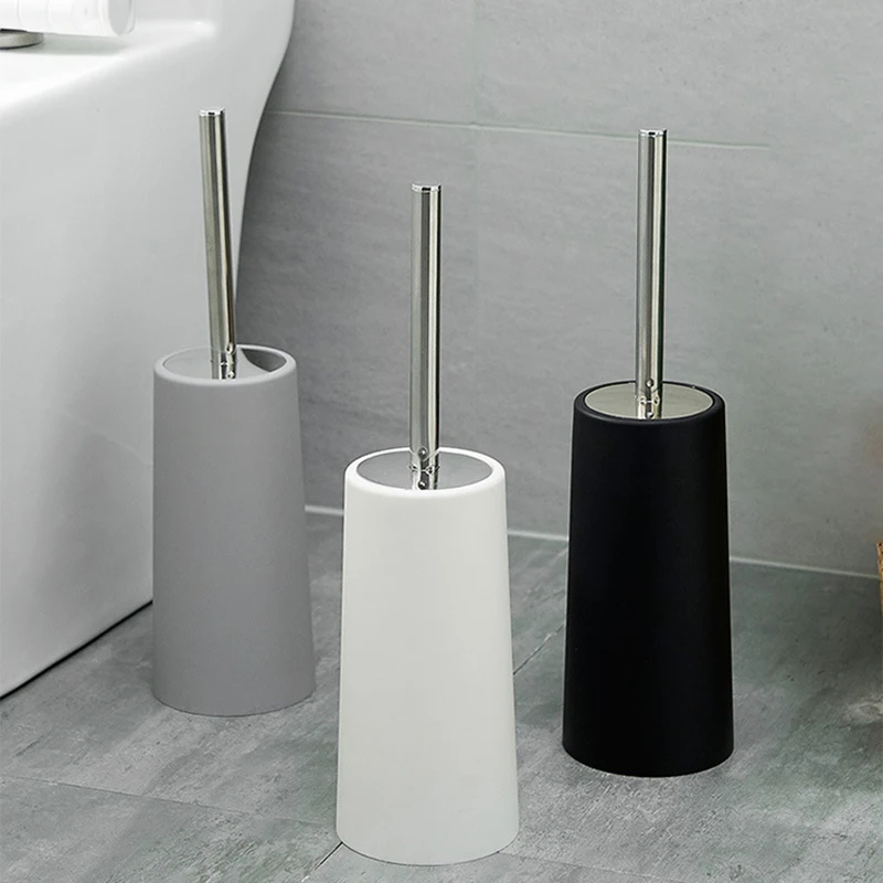 Creative Nordic Style Toilet Brush With Holder Wc Brush Bathroom Cleaning Brush Bath Accessories Household Floor Cleaning